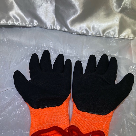 Magid Gpd569 D-rocHi-vis grip coated work gloves - Picture 3 of 4